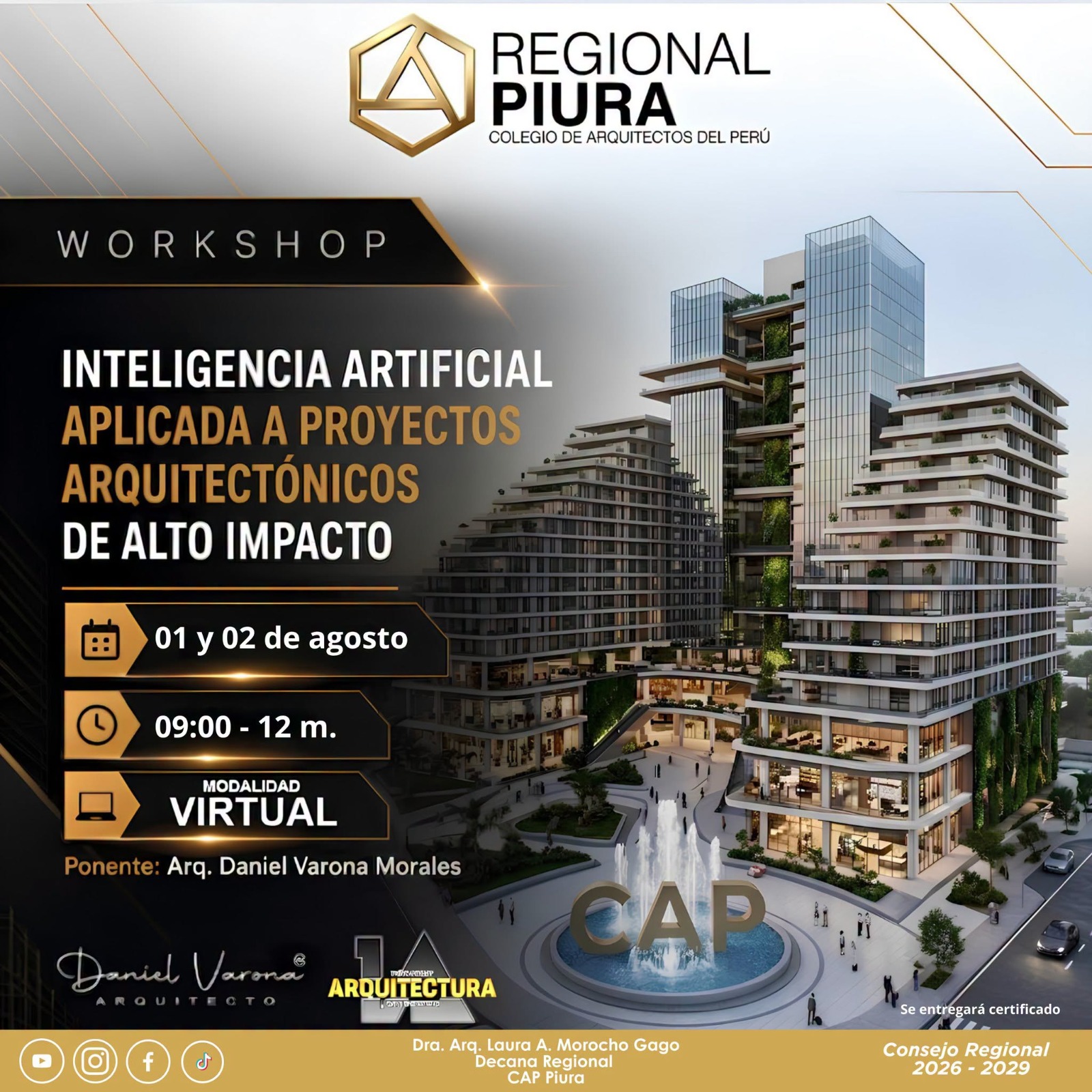 Inteligencia Artificial Aplicada a Proyectos Arquitectónicos de Alto Impacto
