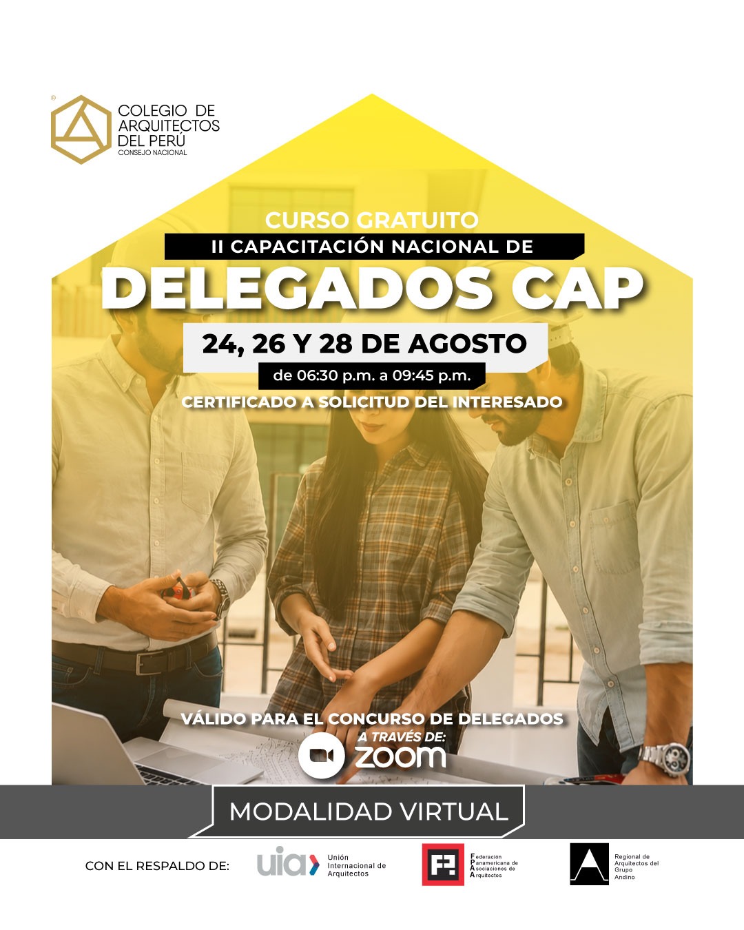 II Curso Gratuito de Formación y Capacitación para Delegados CAP